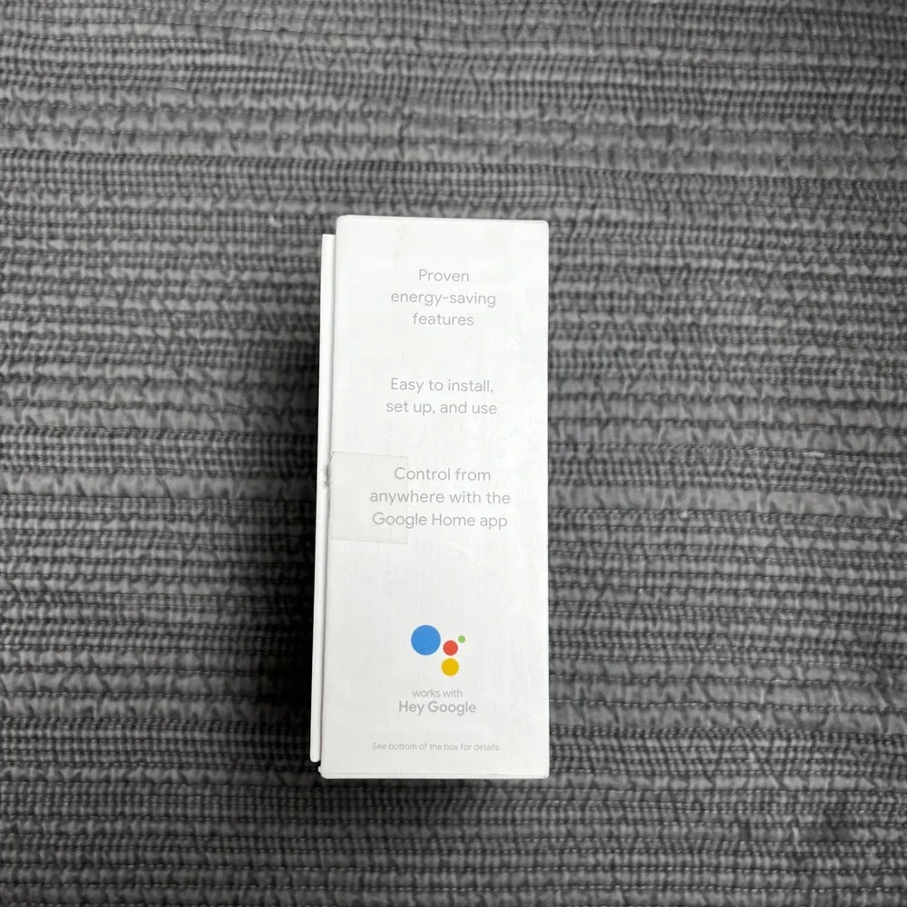 Google Nest Thermostat Smart WiFi Programmable Sand‎ G4CVZ No Bracket/Cover